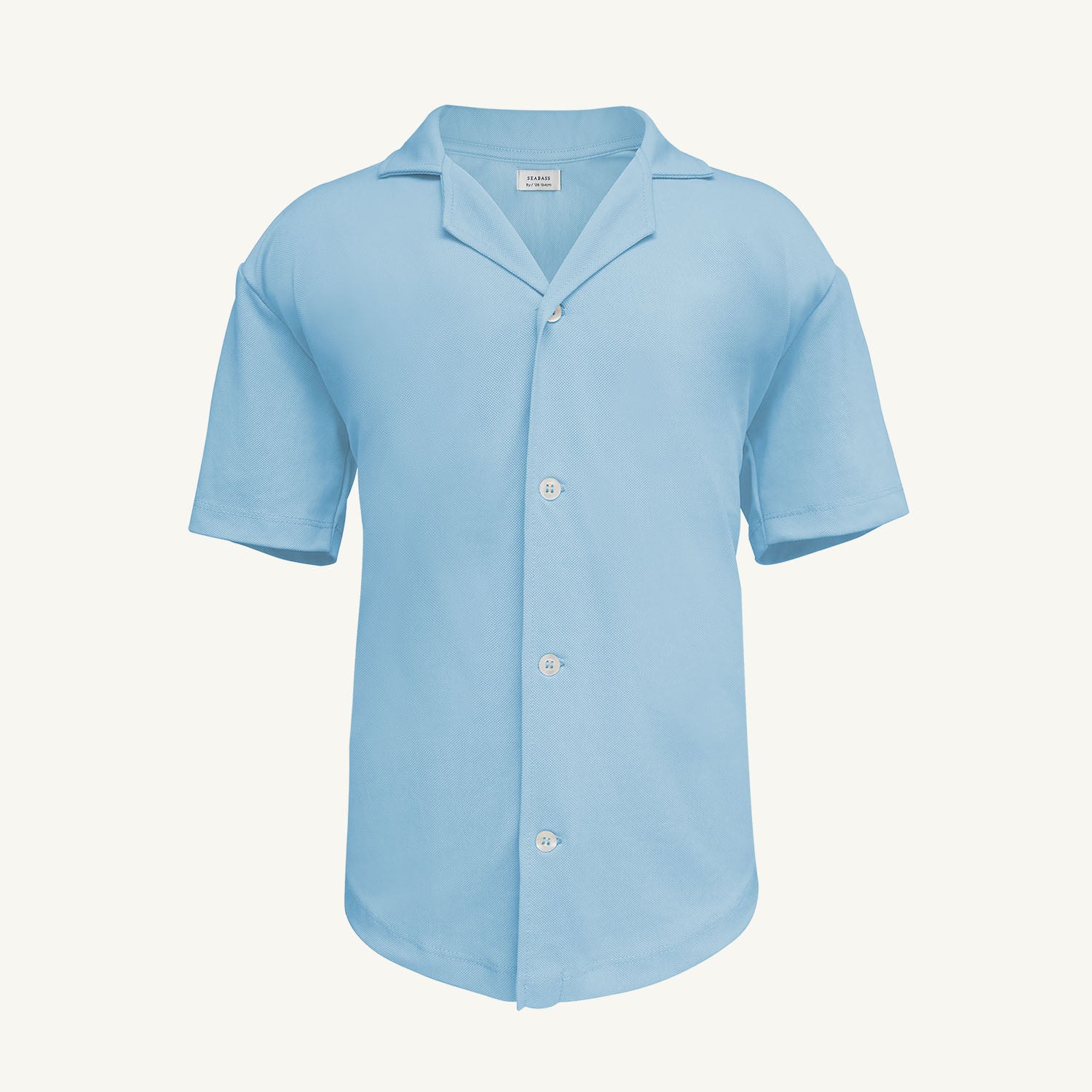 Jungs UV Hemd Kurzarm - Hellblau