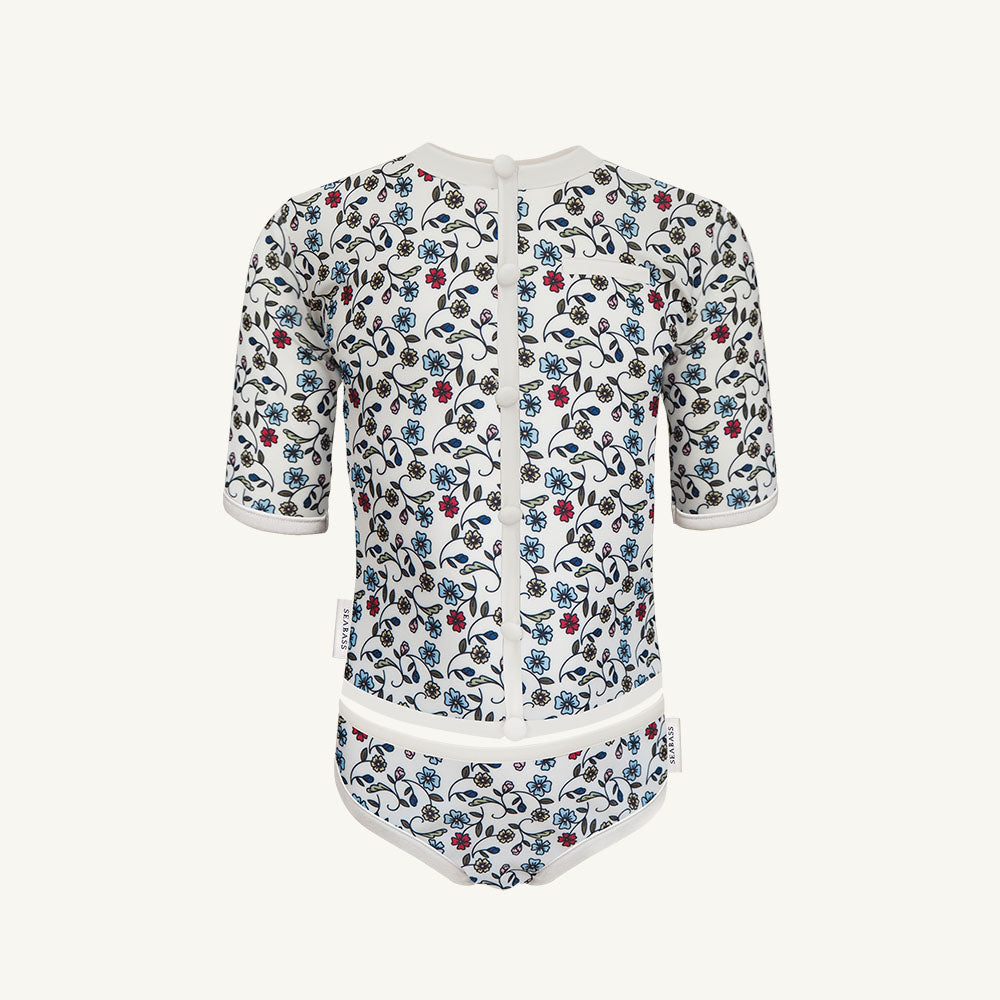 Mädchen UV Bikini Coco Sardinia - mehrfarbige Blumen